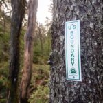 AT Boundary Sign